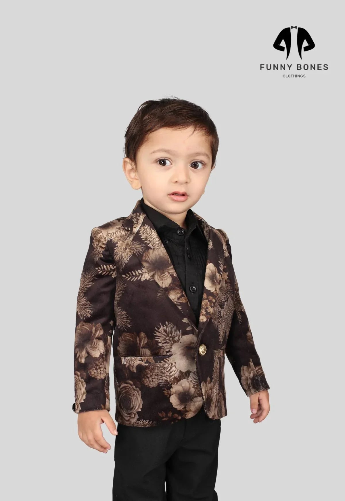 GOLDEN FLOWER BLAZER